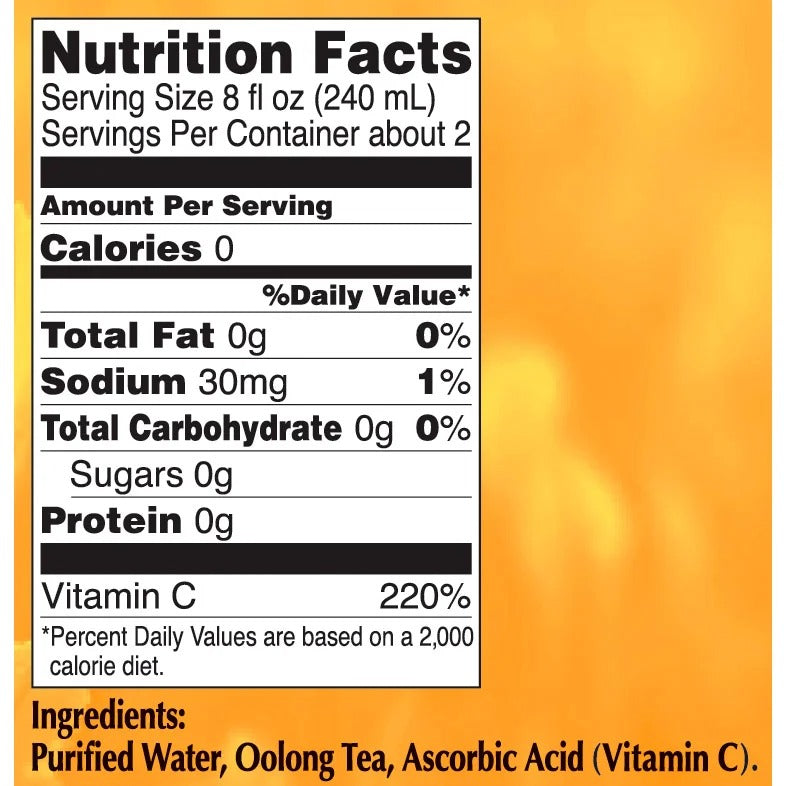 Ito En Golden Oolong Tea, Unsweetened, 16.9 oz, 12-count