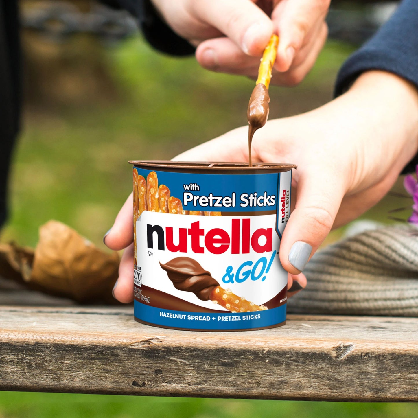 "Nutella & GO! Hazelnut and Cocoa Spread With Pretzels, 1.9 oz, 16 Pack "