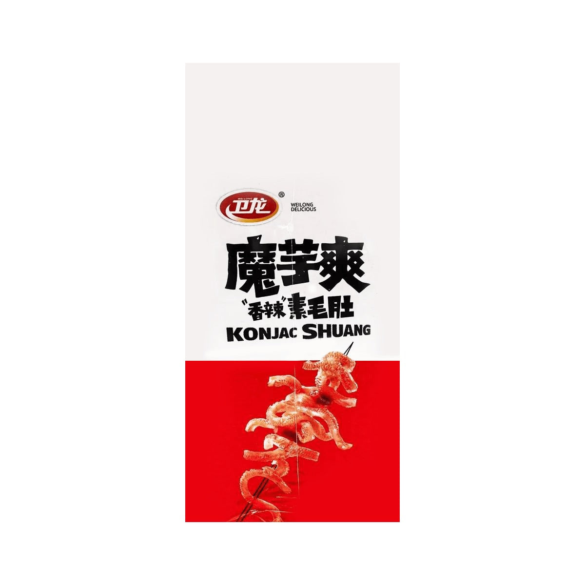 Hot & Spicy Vegetarian Tripe, Konjac Snacks, 12.7oz