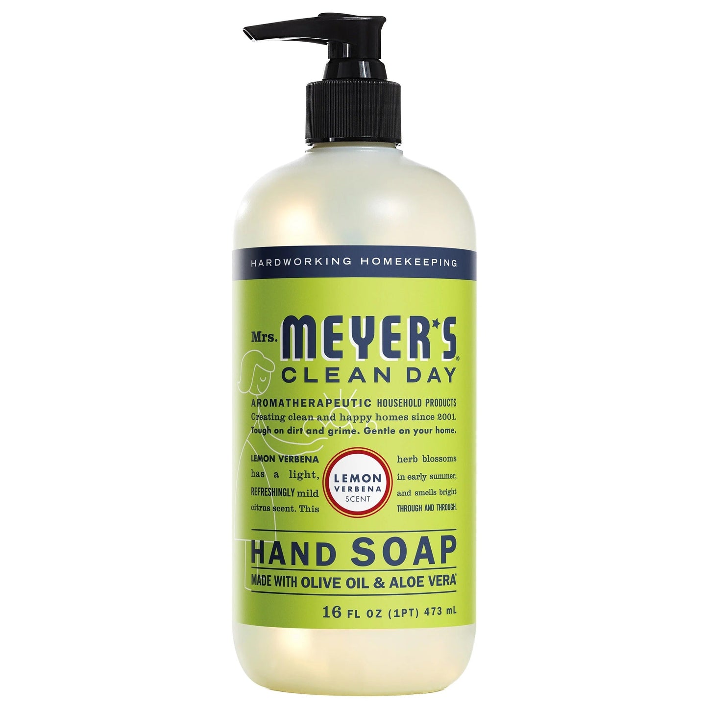 Mrs. Meyer's Clean Day Hand Soap, 16 fl oz, 4-pack