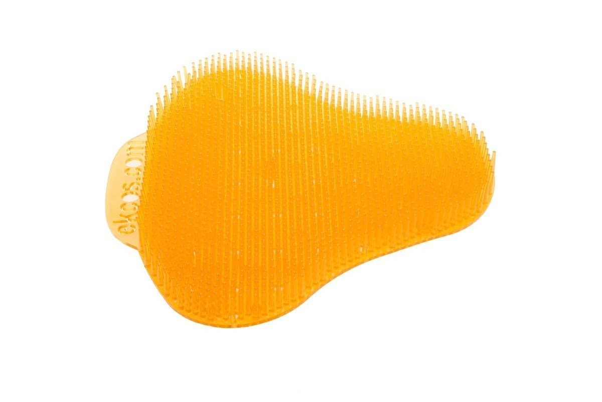Diversey - EKS-13C-12 ekcoscreen 60 Day Premium Anti-Splash Urinal Screen, 7" x 7" Orange/Citrus (12 Pack)