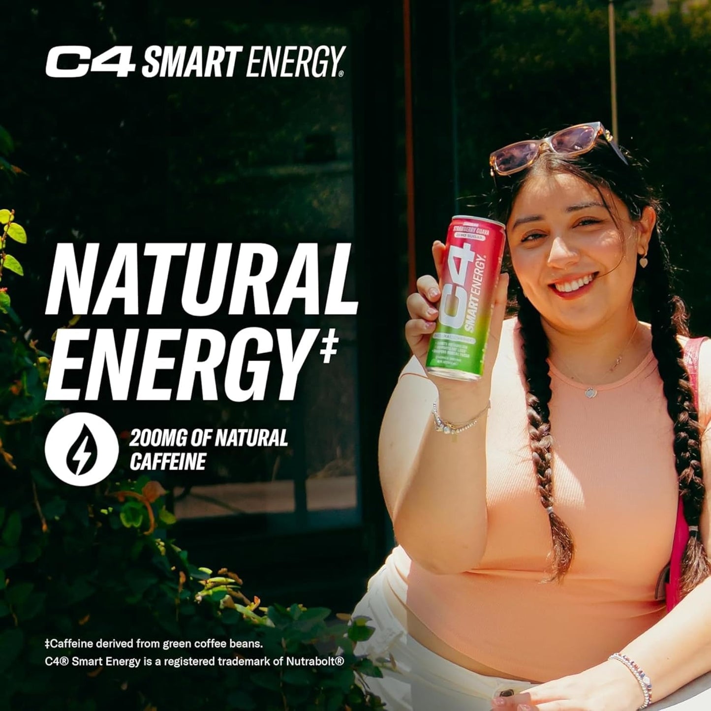 Cellucor C4 Smart Energy Drink Variety Pack, Strawberry Guava, Cherry Berry Lime, Watermelon, 15pk 12oz