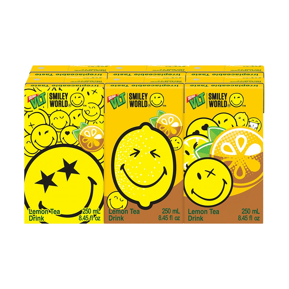 VITASOY Lemon Tea Drink 8.45 fl oz*6 Packs,Packaging May Vary