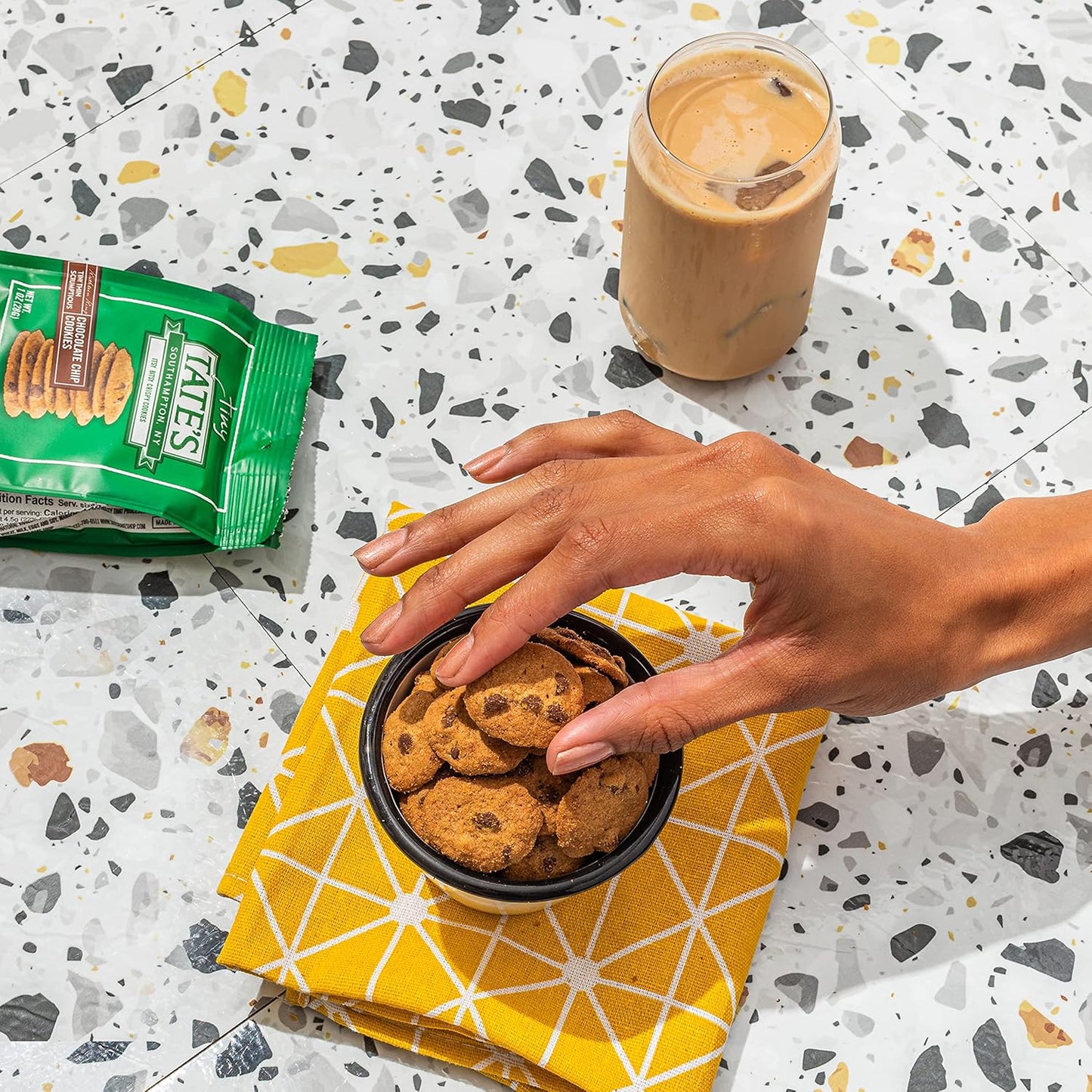 Tate's Bake Shop Tiny Chocolate Chip Cookies, 24 - 1 oz Bags