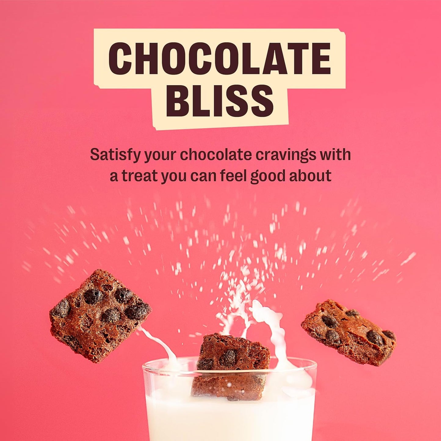 Brownie Brittle – Original Chocolate Chip Thin and Crispy Sweet Snacks (Pack of 20, 1 oz), Rich Gourmet Brownie Bites Dessert