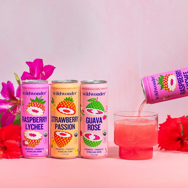 Wild Wonder PREBIOTIC + PROBIOTIC SPARKLING DRINK