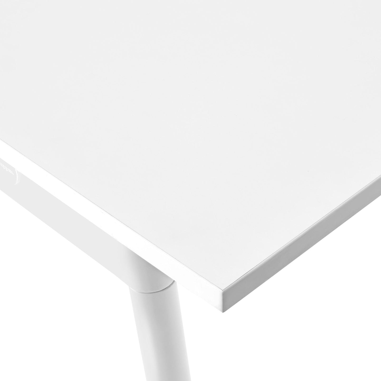 Series A Conference Table, White Legs - 124" x 42"