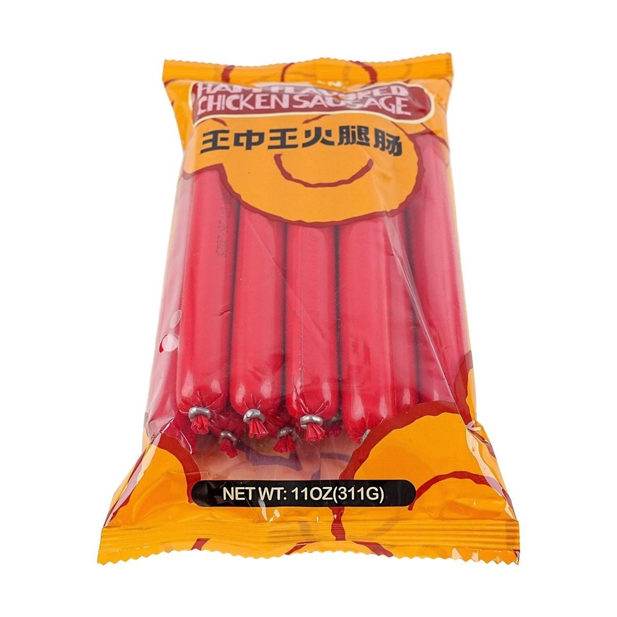 Ham Flavored Chicken Sausage 11 oz *5【5 Packs】