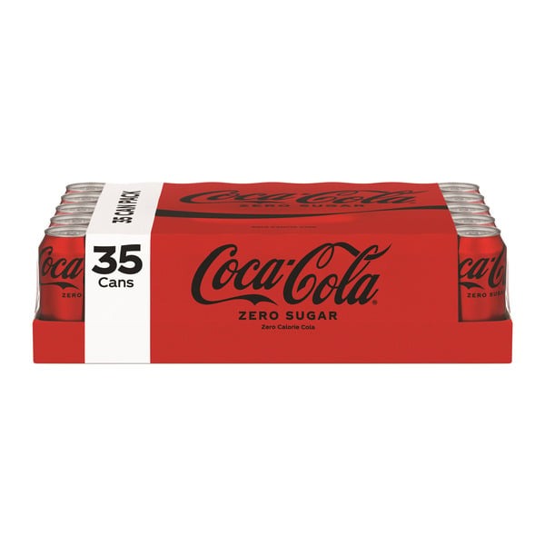 Coke Zero Sugar, 12 fl oz, 35-count