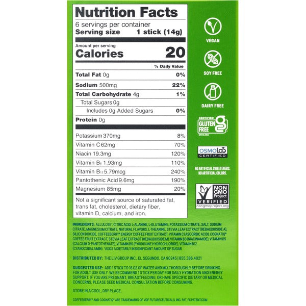 Liquid I.V. Sugar-Free Blackberry Lemonade Drink Mix