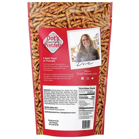 Dot’s Homestyle Pretzels, Original Seasoned Pretzel Twists, 35 oz