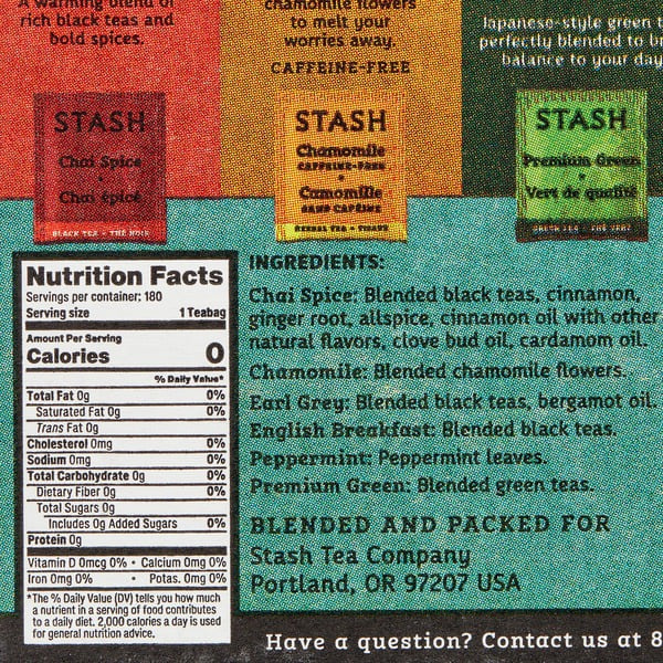 Stash Tea, Variety Pack, 180-count