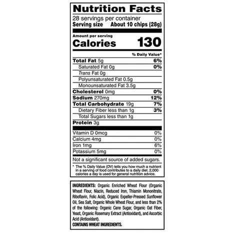 Stacy's Organic Simply Naked Pita Chips, 28 oz