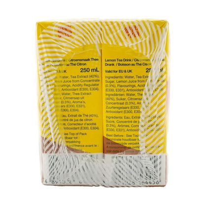 VITASOY Lemon Tea Drink 8.45 fl oz*6 Packs,Packaging May Vary