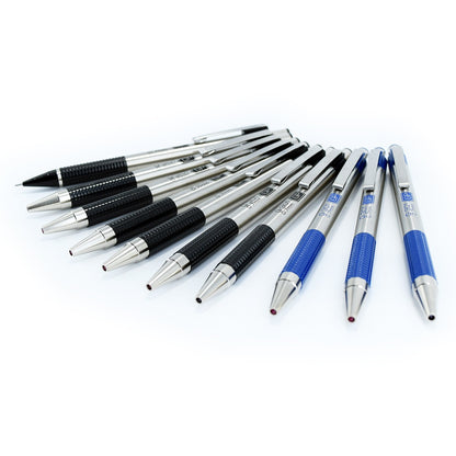 Zebra G-301 Retractable Gel Pen, Medium Point 0.7mm, Assorted Ink Colors, 9-count
