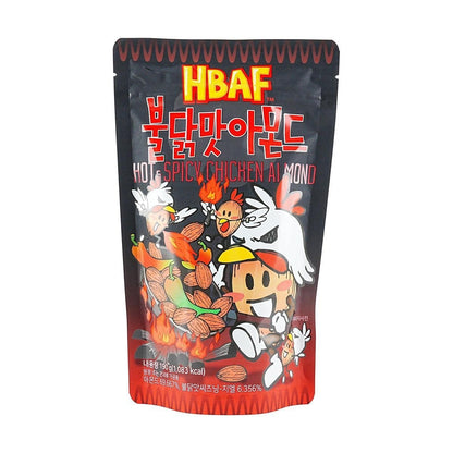 HBAF Hot & Spicy Buldak Flavor Almond,6.7 oz