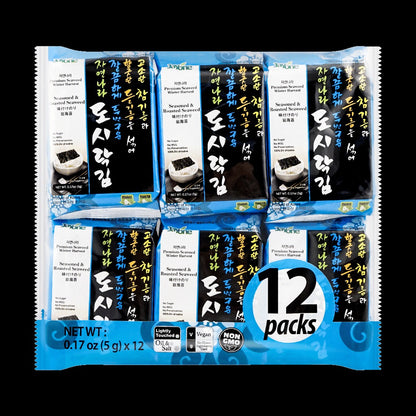 Seasoned & Rosted Seaweed Snack 12pc 2.11 oz