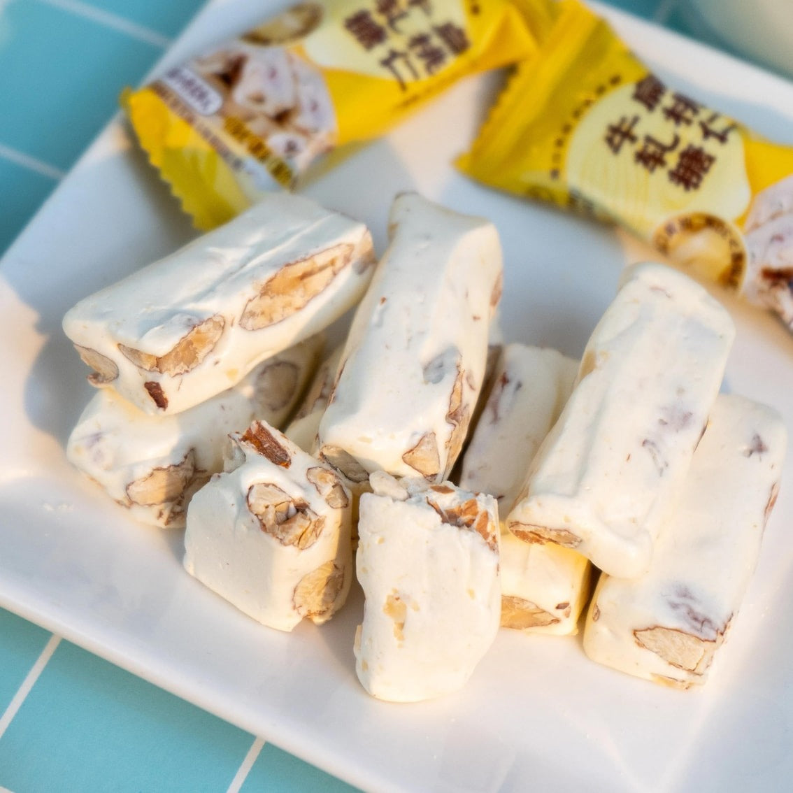 Almond Nougat Candy, 9.17 oz
