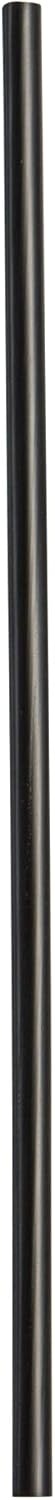 Comfy Package [250 Count] 7.75" High Black Straws, Disposable Plastic Drinking Straws - Black