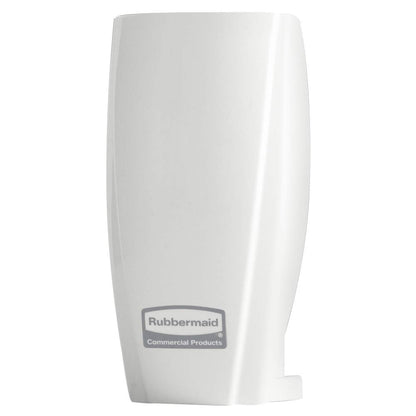 Rubbermaid Commercial Products TCell Automatic Odor-Controlling Air Freshener Dispenser White Easy to Install Battery Free for Restrooms in Restaurants/Hotels/Schools/Airports/Offices
