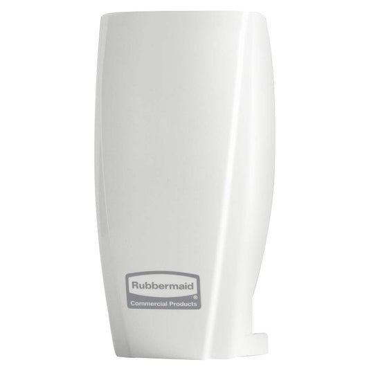 Rubbermaid Commercial Products TCell Automatic Odor-Controlling Air Freshener Dispenser White Easy to Install Battery Free for Restrooms in Restaurants/Hotels/Schools/Airports/Offices