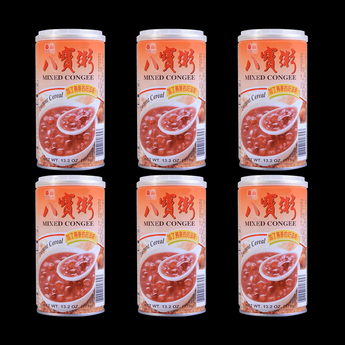 TAISUN 【Value Pack】Ba Bao Porridge - Multigrain Mixed Congee, 6 Cans* 13.22oz