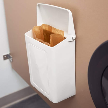 Commerical Business Restroom Bathroom Janitorial Personal Dispensers Leak Proof 7.5" x 10" Wax Coating Kraft Paper Sanitary Napkin Receptacle Disposable Bags Feminine Hygiene Liner- 50/Pack