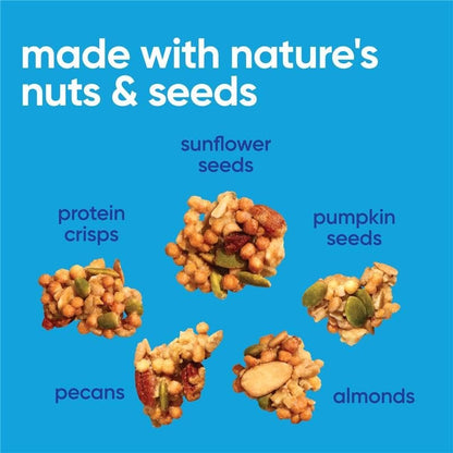 NuTrail 17g Protein Nut Granola Cereal, Variety Pack, No Sugar Added, Keto, Low Carb, Gluten Free, Grain Free, Healthy Breakfast 8 oz. 3 Count