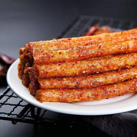 Mala Extra Spicy Latiao - Wheat Snack Sticks, 3.17oz*6