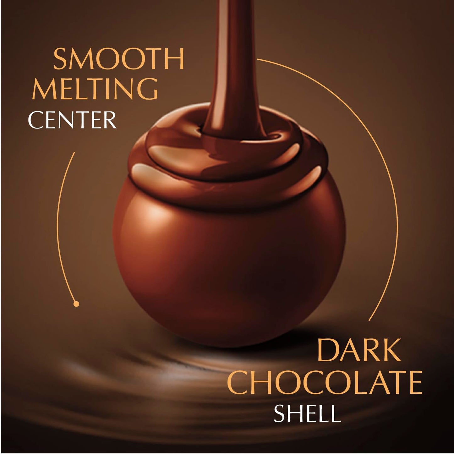 Lindt LINDOR 70% Extra Dark Chocolate Truffles, Dark Chocolate Candy with Smooth, Melting Truffle Center, Great for Gift Giving, 5.1 oz. Bag (6 Pack)
