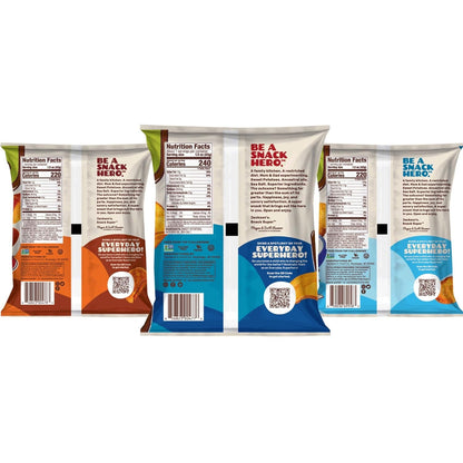 Jackson’s Sweet Potato Kettle Chips Avocado Oil Variety Pack made with Premium Oils (1.5 oz, Pack of 18) Sea Salt, Ranch, and BBQ Flavors - Allergen-friendly, Gluten Free, Vegan