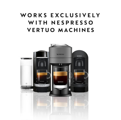 Nespresso Capsules Vertuo, Melozio Decaffeinato, Medium Roast Espresso, 30-Count Coffee Pods, Brews 7.8 oz.