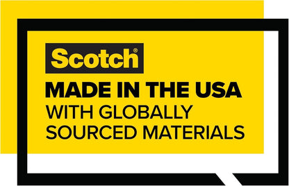 Scotch Wall-Safe Tape, 1 Dispenser Roll, Removable Wall Safe Tape, for Hanging Photos, Art, Décor, 3/4 in x 650 in