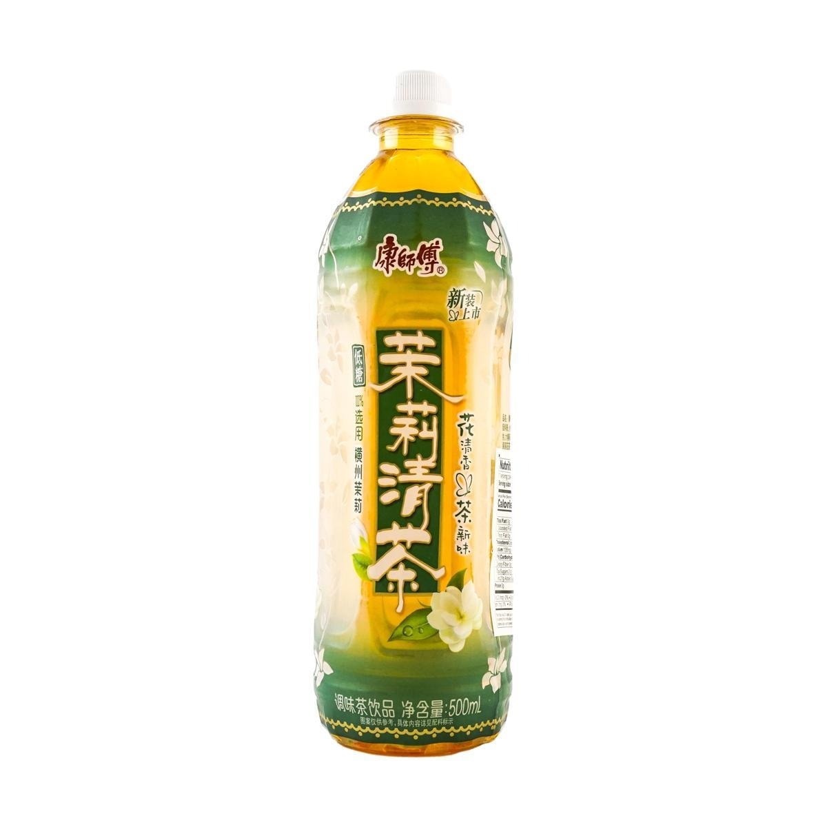 MASTER KONG Low Sugar Jasmine Green Tea - Healthy & Refreshing, 16.9fl oz *15【15 Packs】