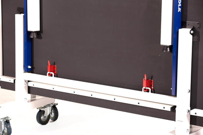 JOOLA Inside Professional MDF Indoor Ping Pong Table with Quick Clamp Table Tennis Net and Post Set - 10 Minute Easy Assembly - Tournament Quality - Foldable with Single Player Playback Mode