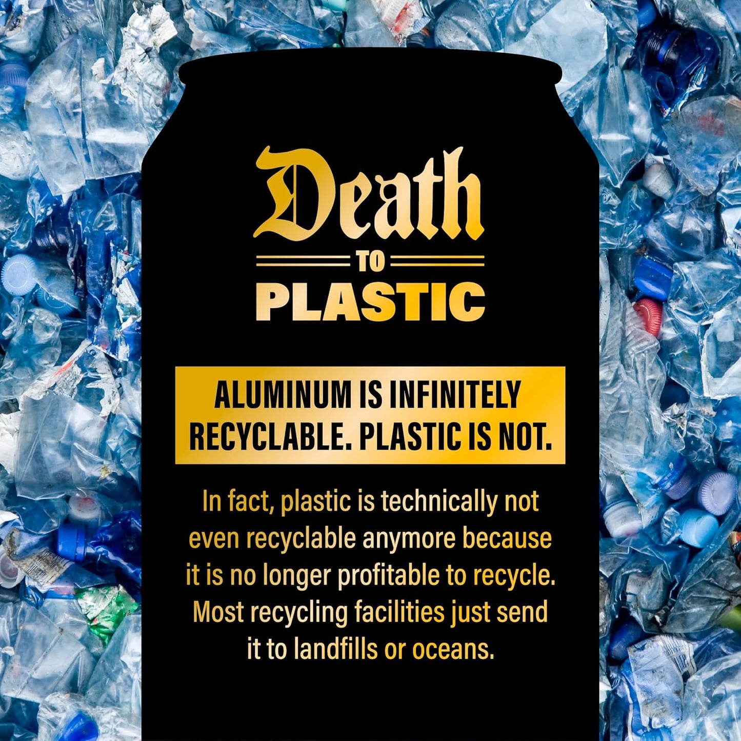 Liquid Death Sparkling Mountain Water, Real Mountain Source, Ice-Cold Cans, Infinitely Recyclable, 12 Fl Oz (Pack of 12)