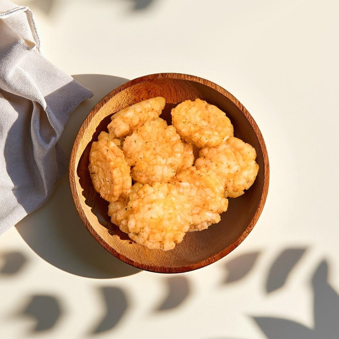 Japanese Rice Crackers , Mildly Spicy, 3.45oz
