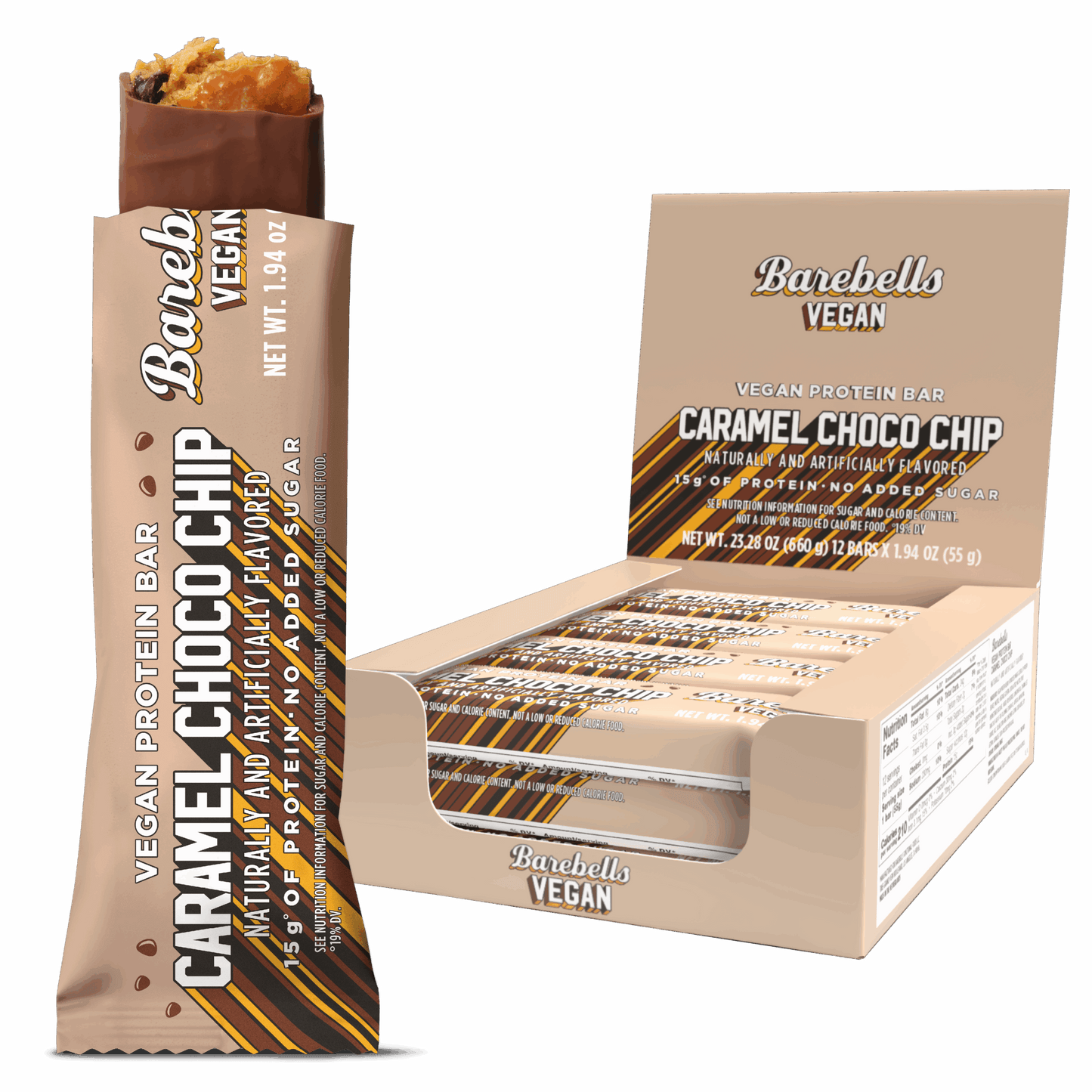 Barebells Vegan Caramel Choco Chip
