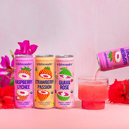 Wild Wonder PREBIOTIC + PROBIOTIC SPARKLING DRINK