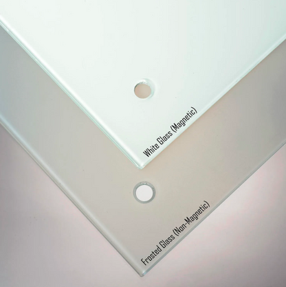Global Industrial™ Magnetic Glass Whiteboard, 72"W x 48"H