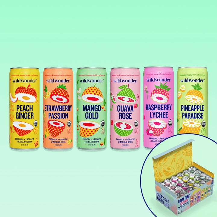 Wild Wonder PREBIOTIC + PROBIOTIC SPARKLING DRINK