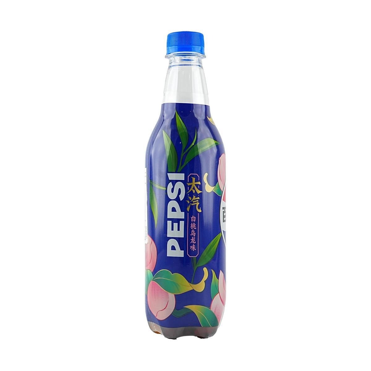 PEPSI Cola White Peach Oolong Bottled 16.9 fl oz*12【12 Packs】
