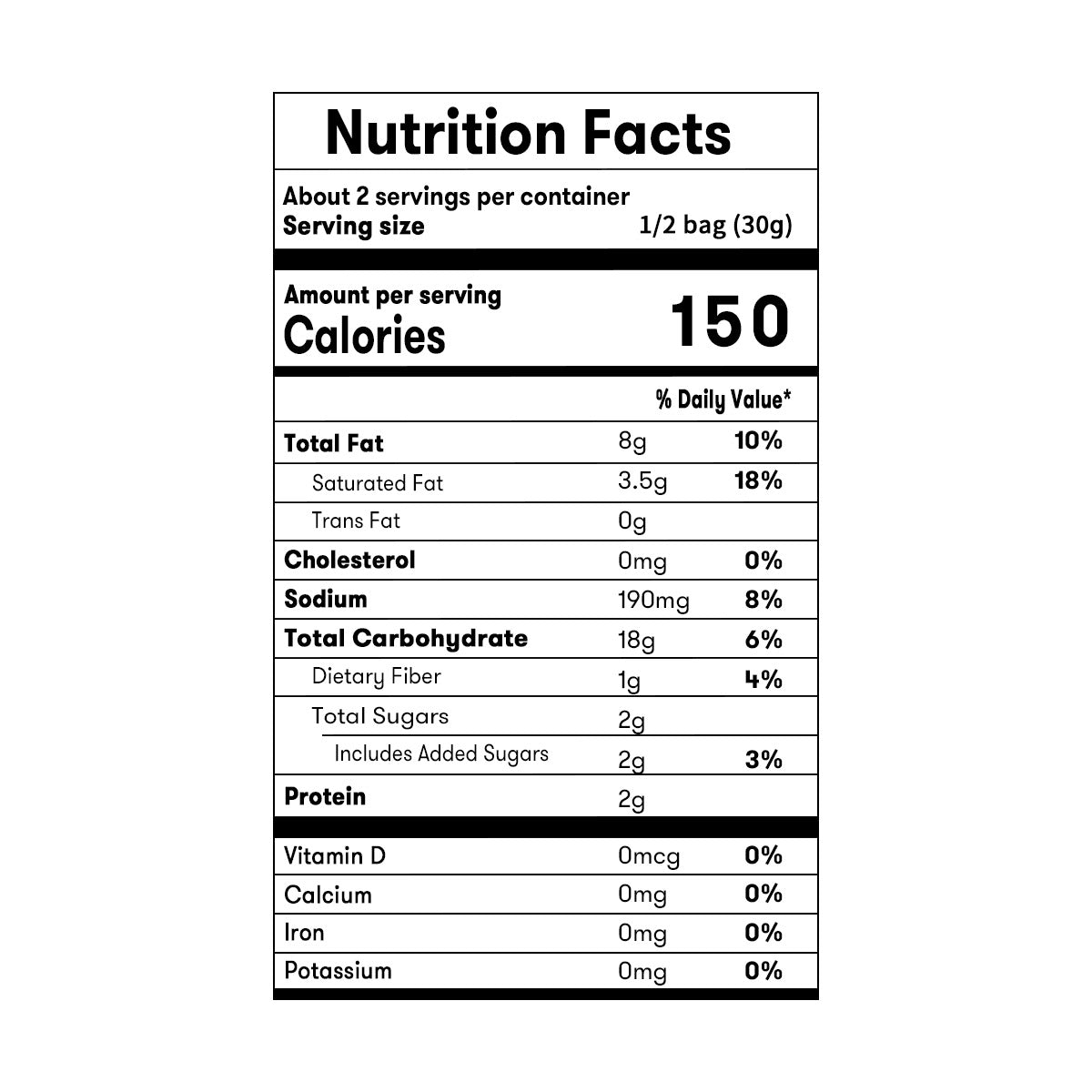 Roasted Chicken Wing Potato Chips, 2.46oz