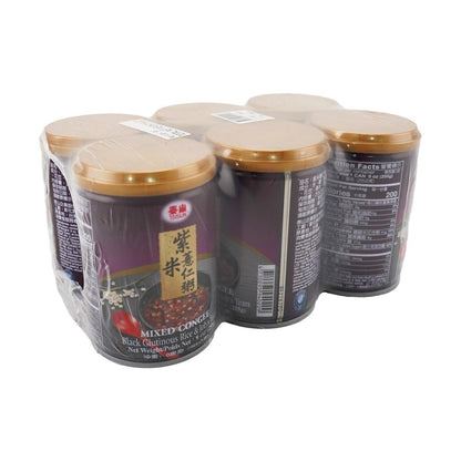 TAISUN 【Value Pack】Mixed Congee - Black Glutinous Rice & Job's Tears, 6 Cans* 9oz