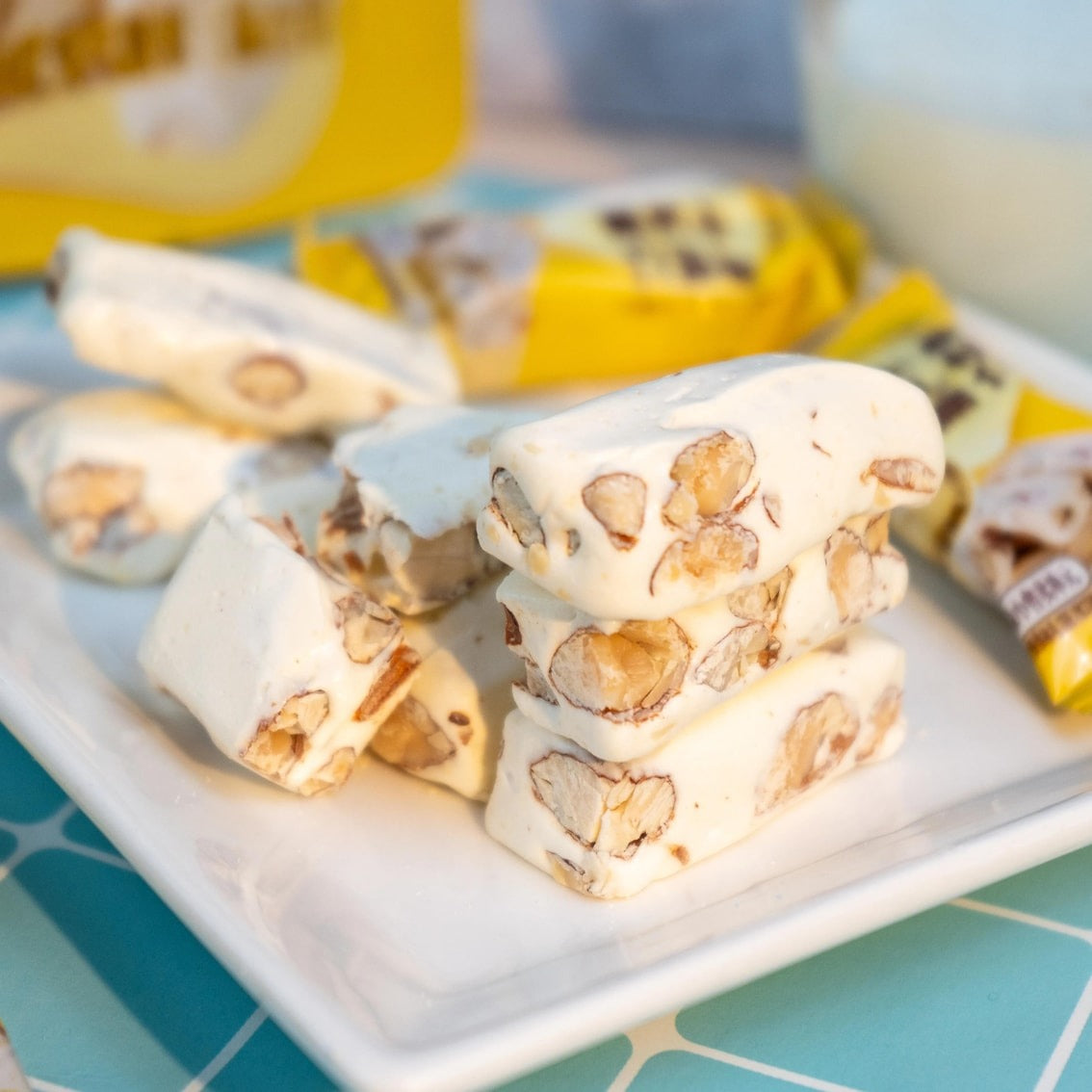 Almond Nougat Candy, 9.17 oz