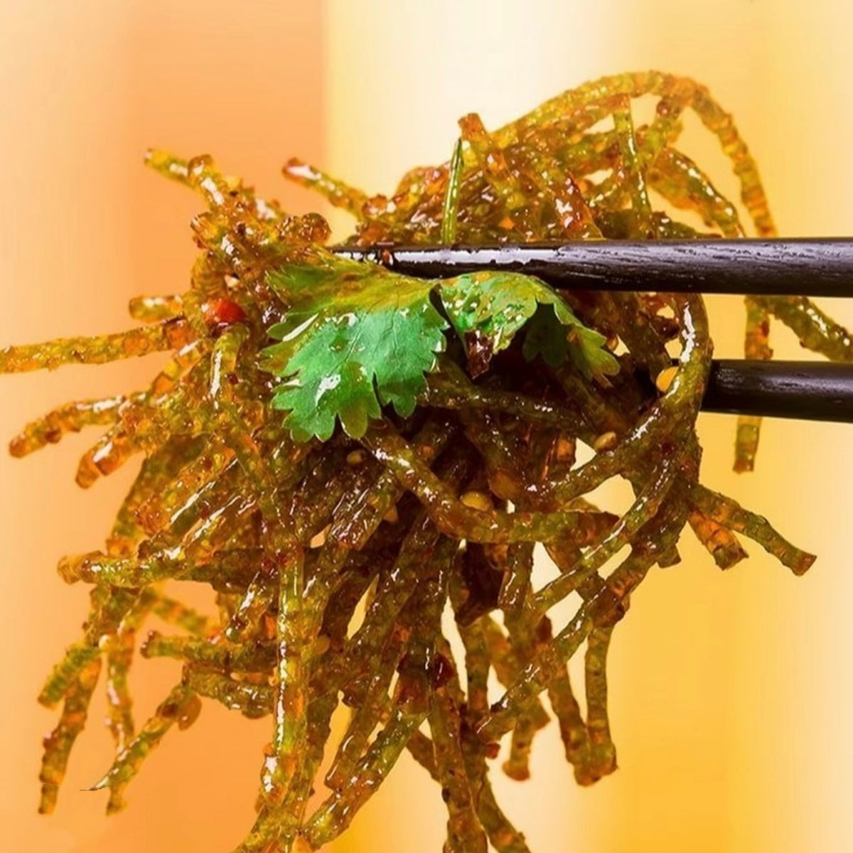 [Spicy and fragrant satisfying your craving] Spicy shredded coriander and spicy strips 90g*2packs
