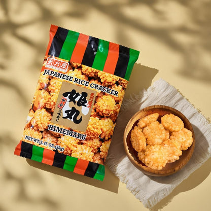 Japanese Rice Crackers , Mildly Spicy, 3.45oz