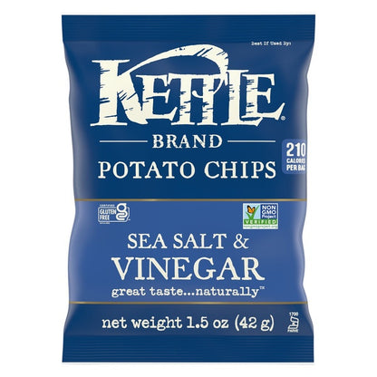 Kettle Chip Brand Potato Chips, Variety Pack, 1.5 oz, 36 ct