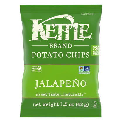 Kettle Chip Brand Potato Chips, Variety Pack, 1.5 oz, 36 ct