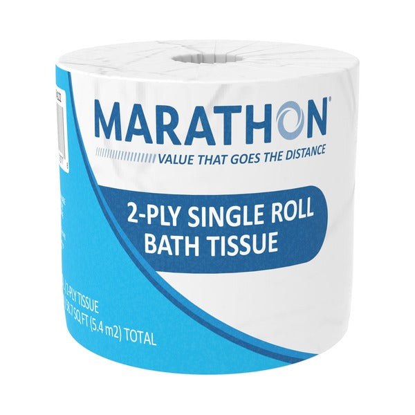 Marathon Bath Tissue, 2-Ply, 470 Sheets, 48-count